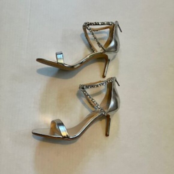 Jewel Badgley Mischka Celine Embellished Sandal by Size 7.5 - Picture 4 of 12